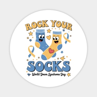 Rock Your Socks – World Down Syndrome Awareness Day Magnet